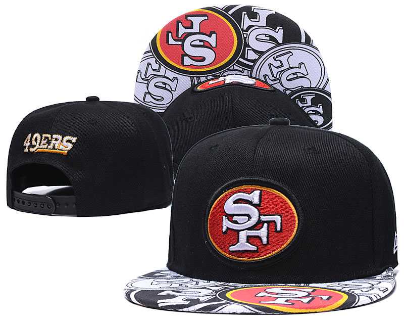 49ers Team Logo Black Adjustable Hat GS,We sell and wholesale 49ers Team Logo Black Adjustable Hat GS on line form chian!